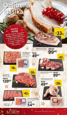 akční leták Tesco 25.11.2020-1.12.2020