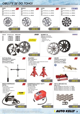 akční leták Auto Kelly 10.11.2020-30.11.2020
