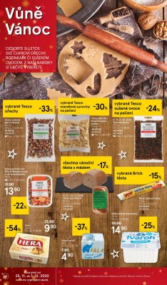 akční leták Tesco 25.11.2020-1.12.2020
