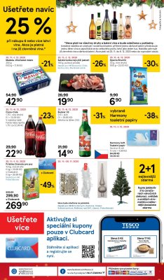 akční leták Tesco 25.11.2020-1.12.2020