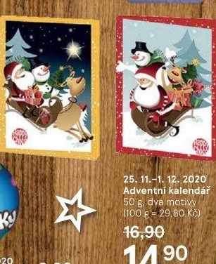 Adventní kalendář Happy Choco