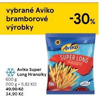 Hranolky mražené Super Long Aviko