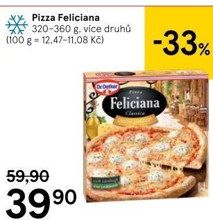 Pizza mražená FelicianaDr. Oetker