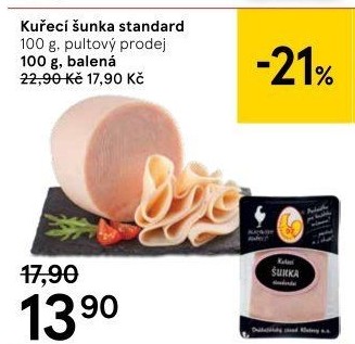 Šunka kuřecí standard