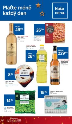 akční leták Tesco 25.11.2020-1.12.2020