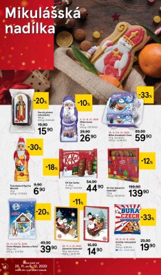 akční leták Tesco 25.11.2020-1.12.2020