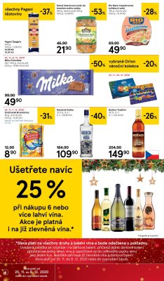 akční leták Tesco 25.11.2020-1.12.2020
