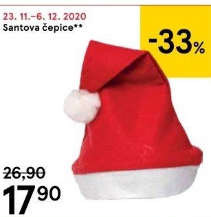 Vánoční čepice