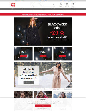 akční leták Bonprix 25.11.2020-1.12.2020