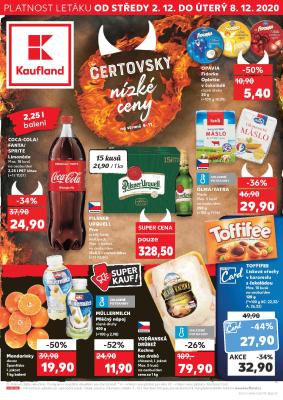 akční leták Kaufland 2.12.2020-8.12.2020