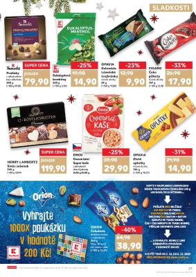 akční leták Kaufland 2.12.2020-8.12.2020
