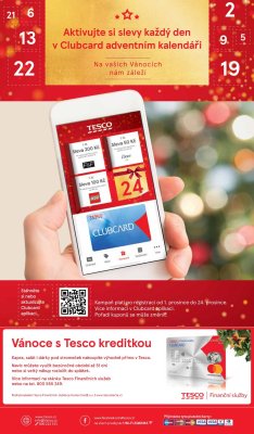 akční leták Tesco 1.12.2020-24.12.2020