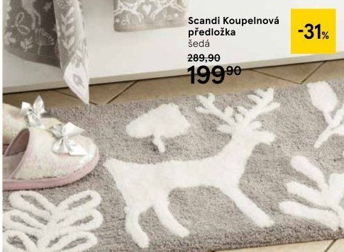Koupelnová předložka Scandi