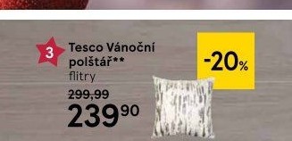Polštářek Tesco