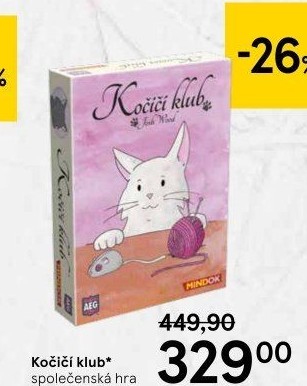 Společenská hra Kočičí klub Mindok