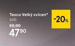 Svícen Tesco