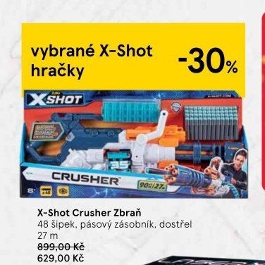 Zbraň Crusher X-Shot