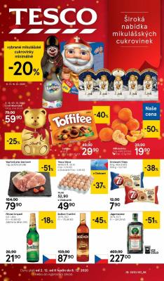 akční leták Tesco 2.12.2020-8.12.2020