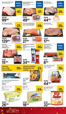 akční leták Tesco 2.12.2020-8.12.2020