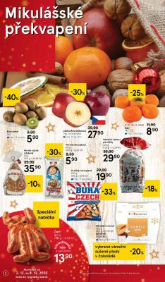 akční leták Tesco 2.12.2020-8.12.2020
