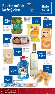 akční leták Tesco 2.12.2020-8.12.2020