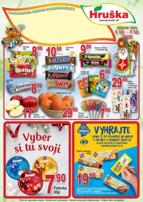 akční leták Hruška 1.12.2020-7.12.2020