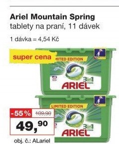Prací kapsle 3v1 Ariel