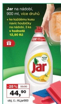 Prostředek na nádobí Jar