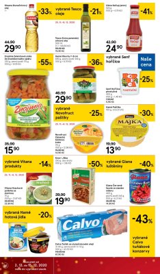 akční leták Tesco 2.12.2020-8.12.2020