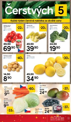 akční leták Tesco 2.12.2020-8.12.2020