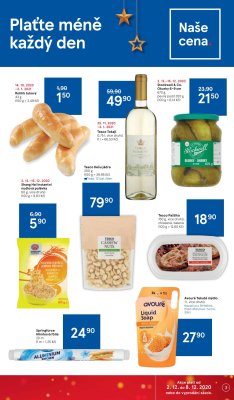 akční leták Tesco 2.12.2020-8.12.2020