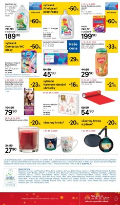 akční leták Tesco 2.12.2020-8.12.2020