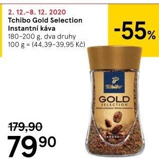Instantní káva Tchibo Gold Selection