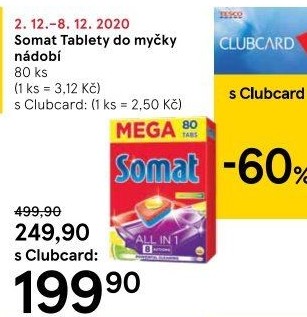 Tablety do myčky Somat