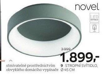 LED stropní svítidlo Novel