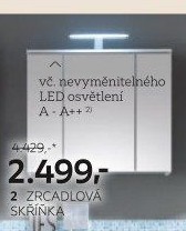 Zrcadlová skříňka Xora
