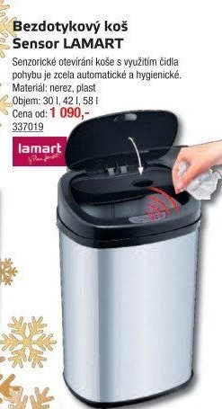 Bezdotykový koš Sensor Lamart