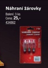 Náhradní žárovky pro svícen