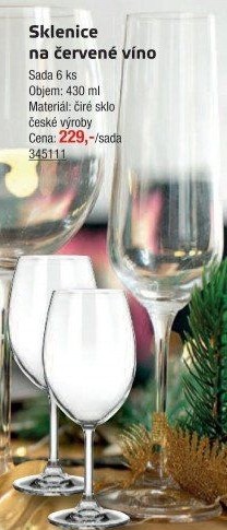 Sklenice na červené víno Leona Banquet