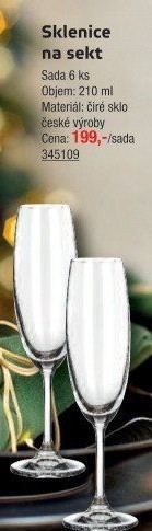 Sklenice na sekt Leona Banquet