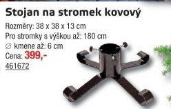 Stojan na vánoční stromeček