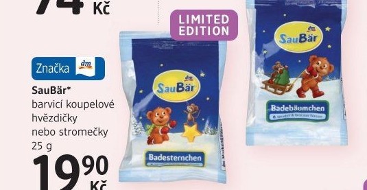 Barevná koupel dětská SauBär