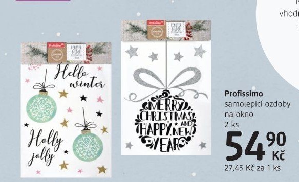 Dekorační okenní folie Profissimo
