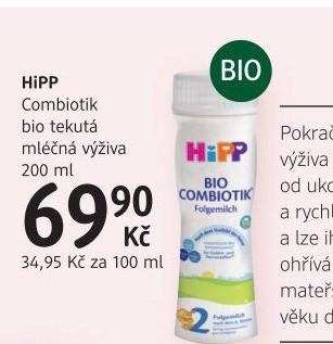 Kojenecká výživa tekutá Bio Combiotik HiPP