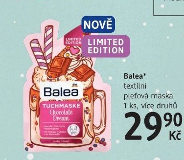 Maska pleťová textilní Balea