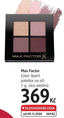Paletka očních stínů Color Xpert Max Factor