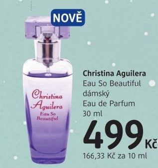 Parfémovaná voda dámská Eau So Beautiful Christina Aguilera