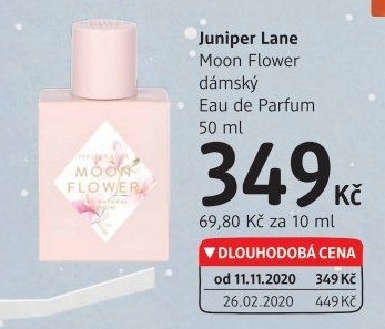 Parfémovaná voda dámská Moonflower Juniper Lane
