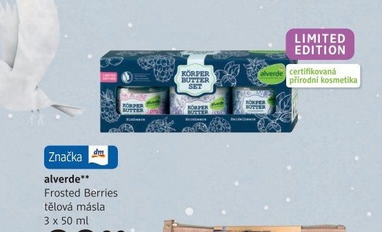 Sada tělových másel Alverde