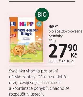 Snack pro první zoubky bio Hipp